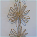 String flower garland